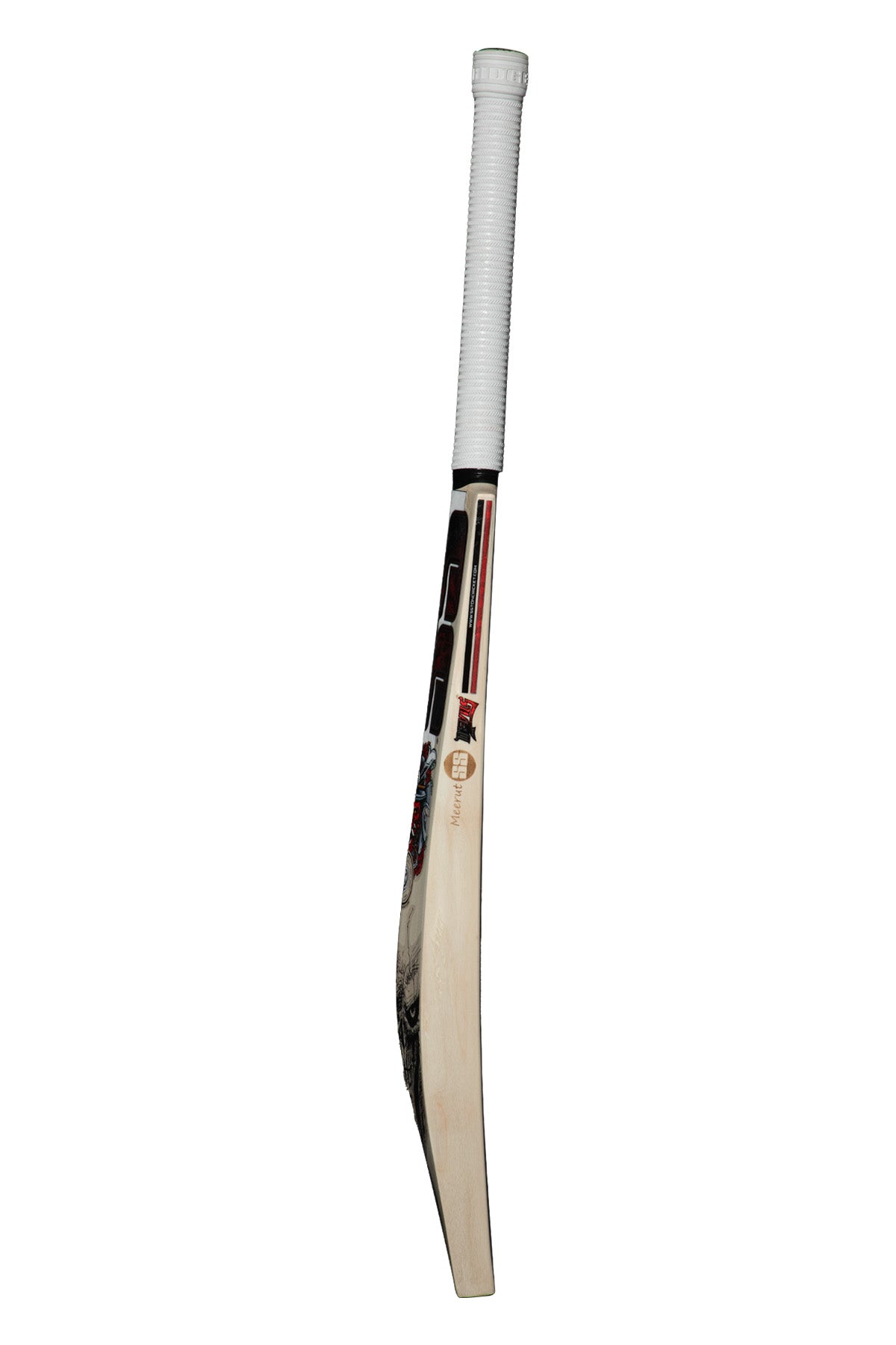 SS Devil Red English Willow Cricket Bat SH - SportsHQ
