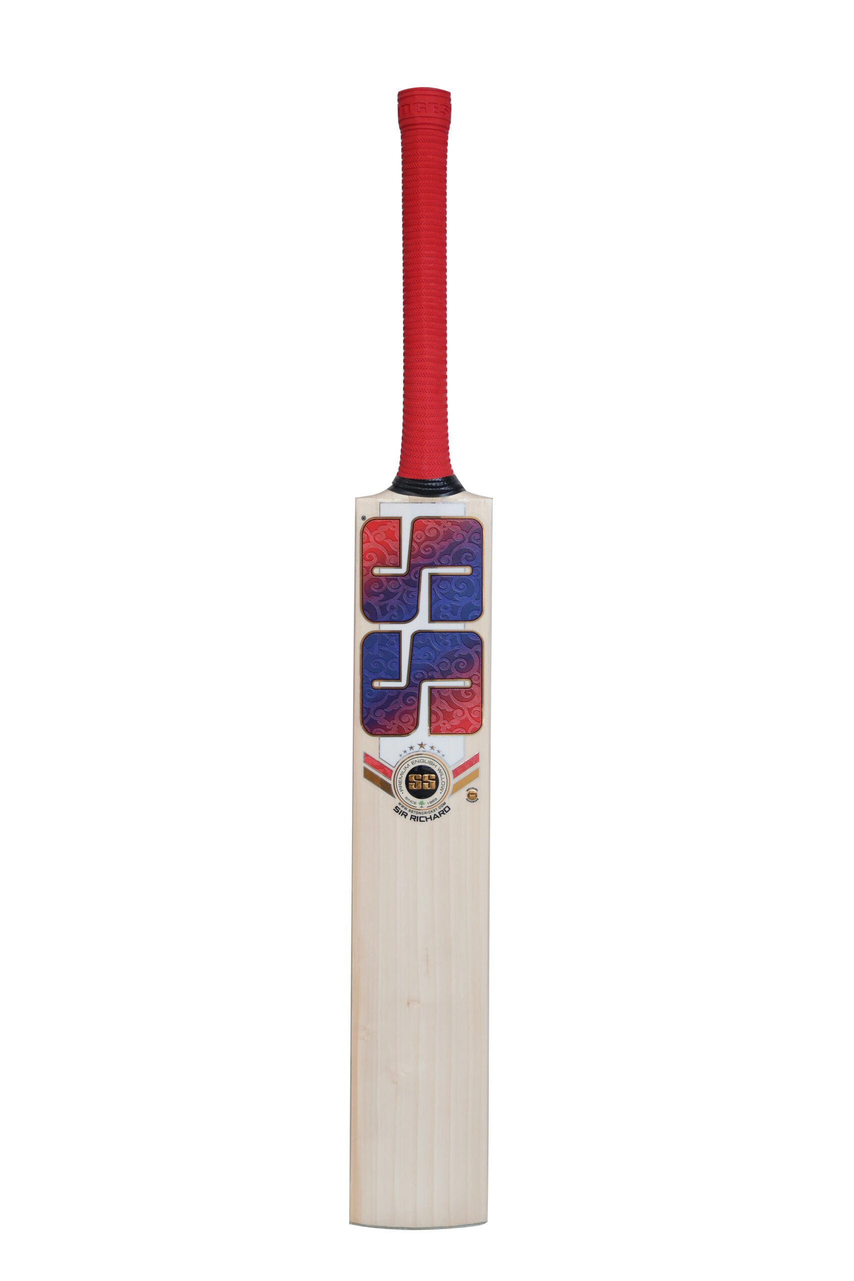 SS Sir Richard English Willow Cricket Bat SH - SportsHQ