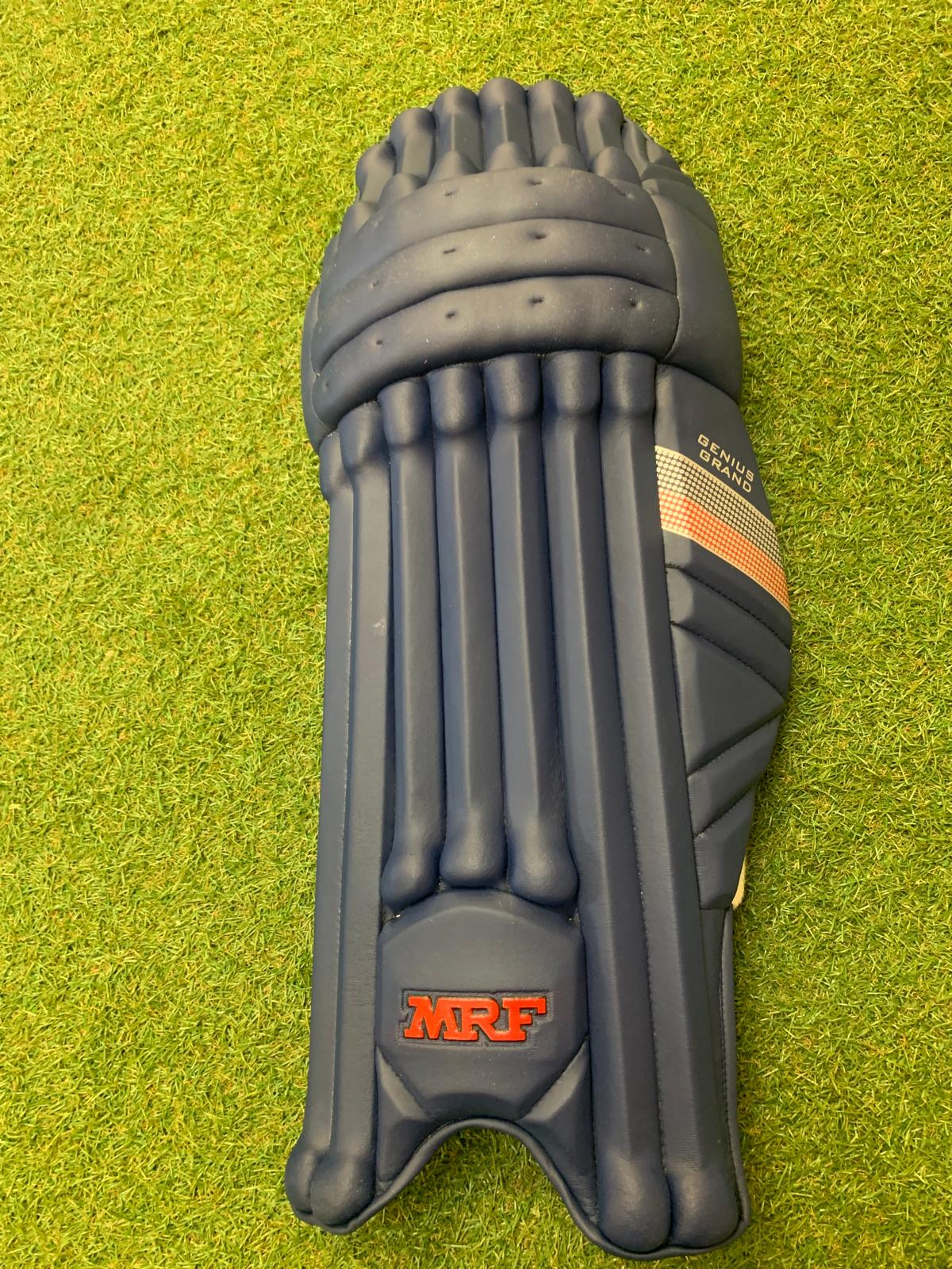 MRF GENIUS GRAND BATTING PADS BLUE– MENS - SportsHQ