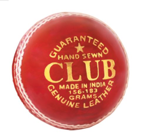MRF CLUB CRICKET BALL – 156 GM - SportsHQ