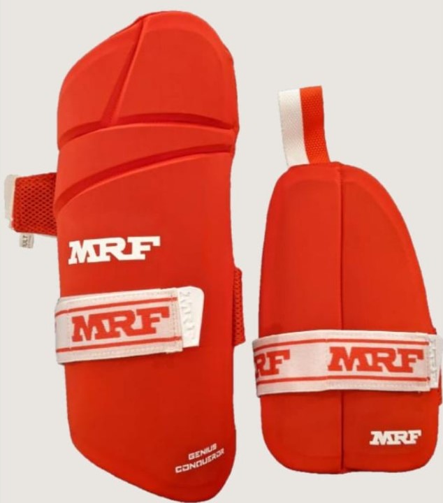 MRF CONQUEROR DUAL THIGH GUARD RED – MENS - SportsHQ
