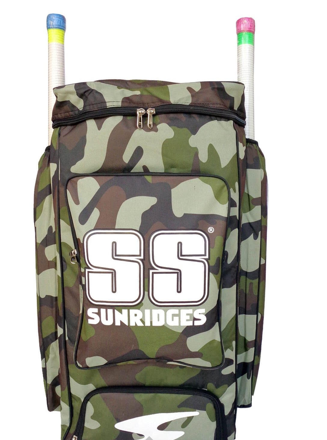 SS TON CAMOUFLAGE DUFFLE CRICKET KITBAG – GREEN - SportsHQ