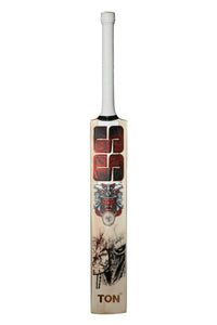 SS Devil Red English Willow Cricket Bat SH - SportsHQ