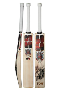SS Devil Red English Willow Cricket Bat SH - SportsHQ