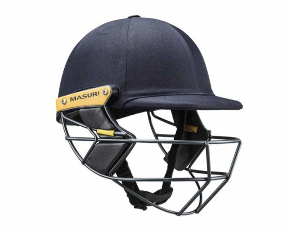 MASURI T LINE STEEL NAVY CRICKET HELMET – ADULT