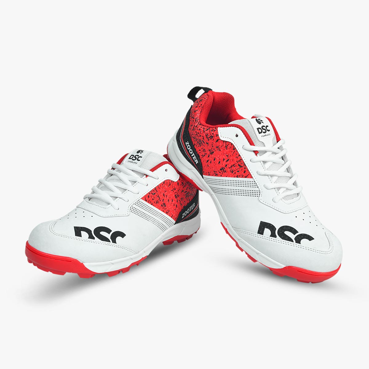DSC Zooter Cricket Shoes – Red