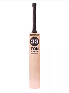 SS Retro Black Edition English Willow Cricket Bat – SH - SportsHQ