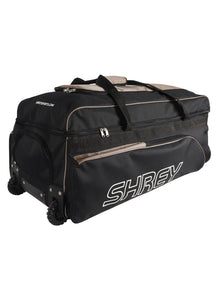 SHREY BLACK/KHAKI PERFORMANCE WHEELIE BAG - SportsHQ